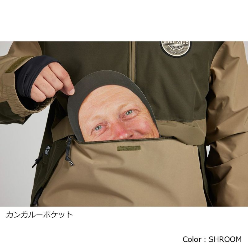 エアブラスターAIRBLASTERスノボースノボスノーボードウェアジャケットTRENCHOVERJACKETAB26MJKT-1014メンズ男性25-26