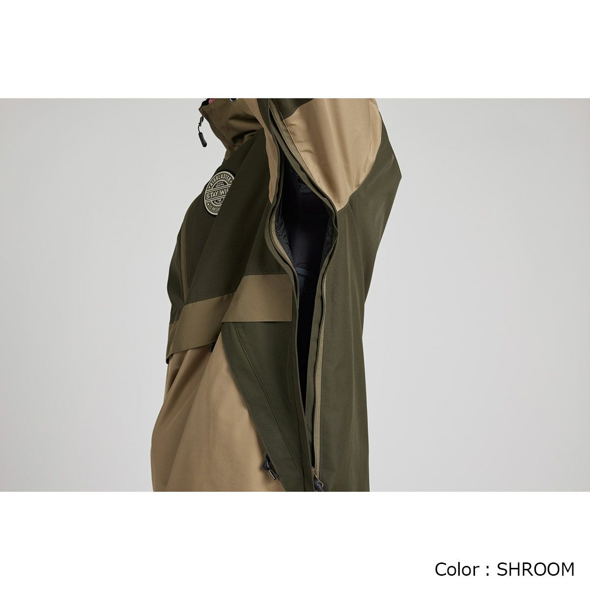 エアブラスターAIRBLASTERスノボースノボスノーボードウェアジャケットTRENCHOVERJACKETAB26MJKT-1014メンズ男性25-26