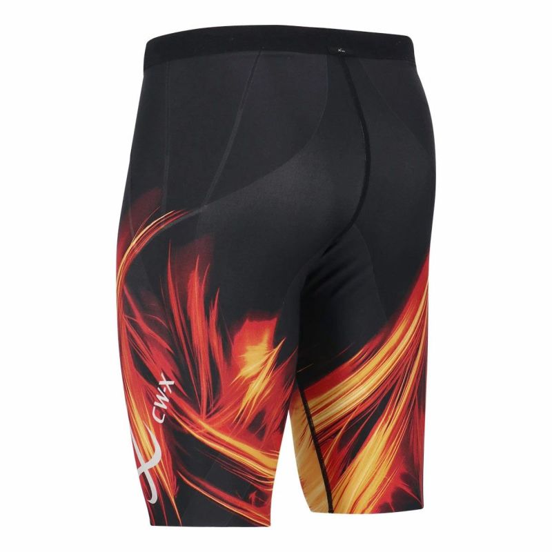 CW-Xランニングウェアボトムスショートハーフパンツ短パンGENERATORMODEL2.0ハーフHZO695-REメンズ男性25FA秋冬