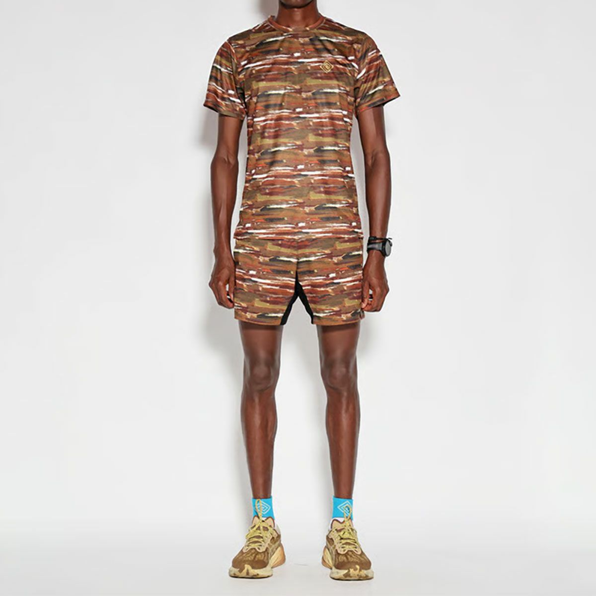 エルドレッソELDORESOランニングウェア半袖TシャツJoshuaTeeE1016225メンズレディースユニセックス25FA秋冬