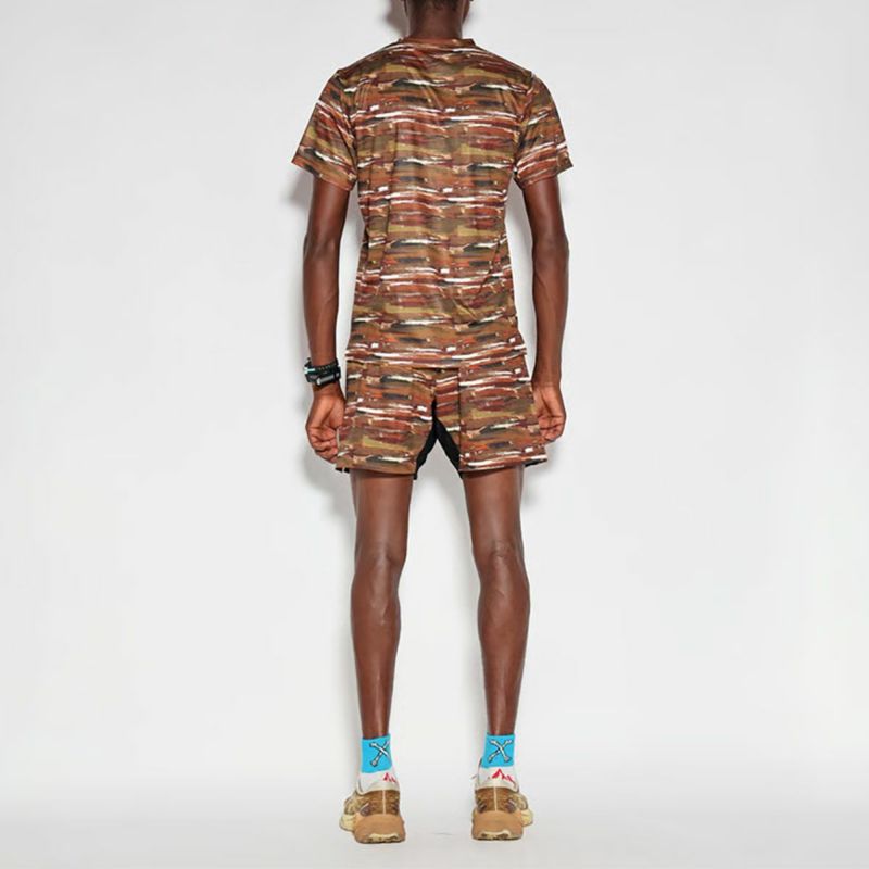 エルドレッソELDORESOランニングウェア半袖TシャツJoshuaTeeE1016225メンズレディースユニセックス25FA秋冬