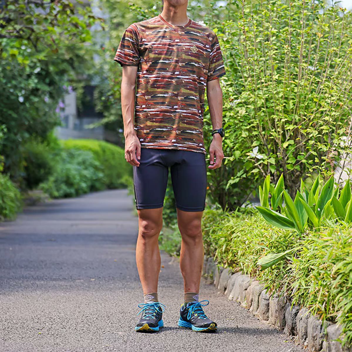 エルドレッソELDORESOランニングウェア半袖TシャツJoshuaTeeE1016225メンズレディースユニセックス25FA秋冬