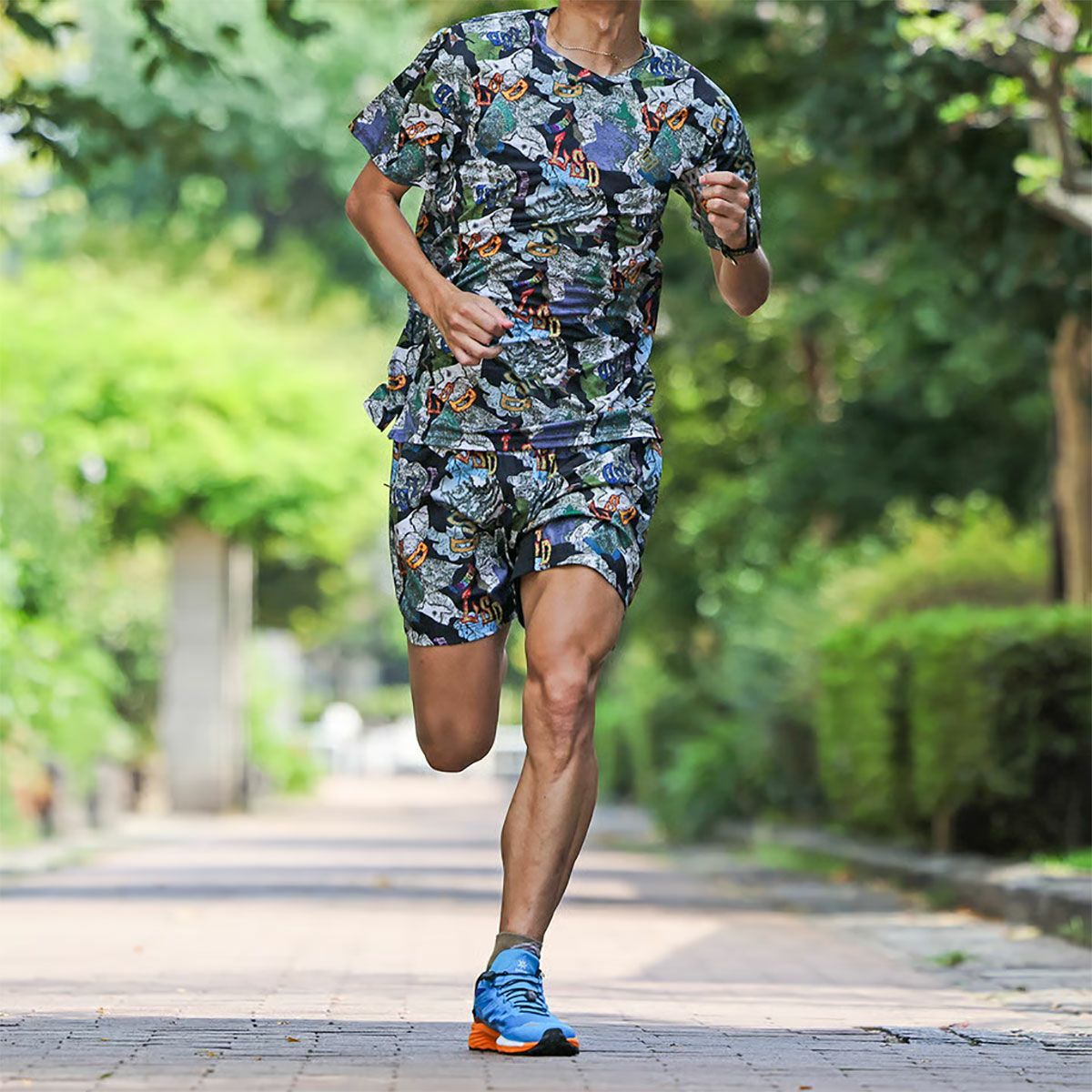 エルドレッソELDORESOランニングウェア半袖TシャツJoshuaTeeE1016225メンズレディースユニセックス25FA秋冬