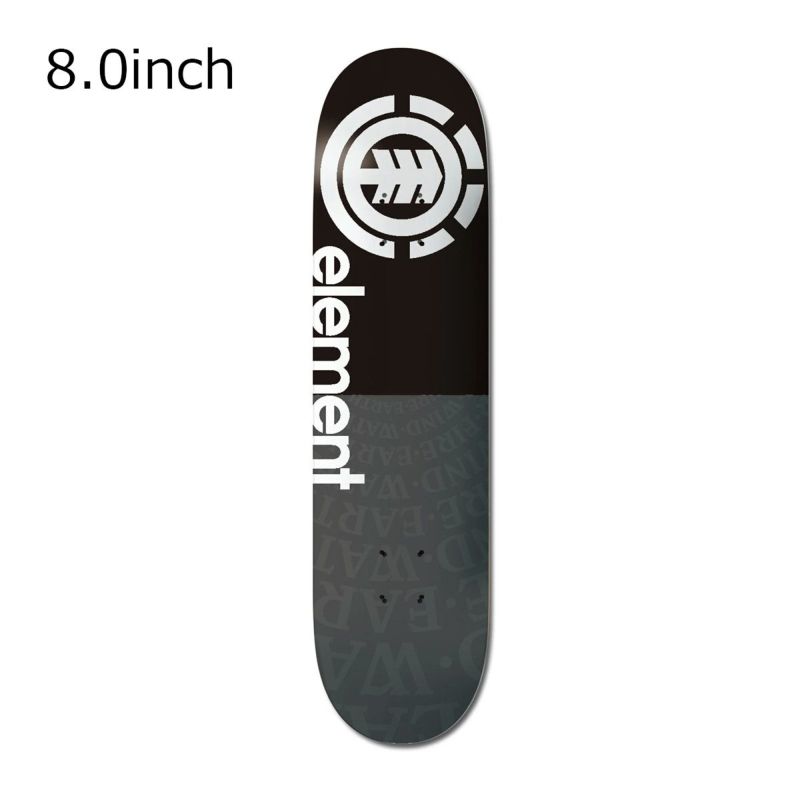 エレメント ELEMENT スケボー スケートボード デッキ 板 CAPSULE BLACK