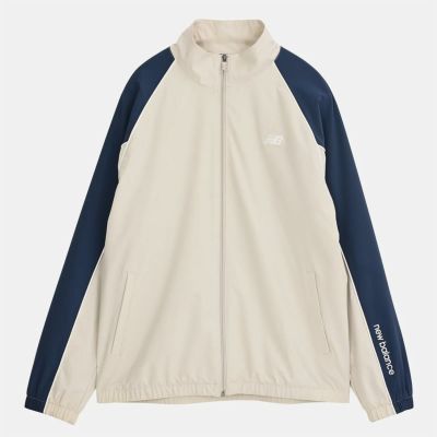 ニューバランスNewBalanceジムフィットネスヨガウェアアウタージャケットBrushedTricotLinedWovenTrackJacketAMJ53171-SHYメンズ男性25FA秋冬
