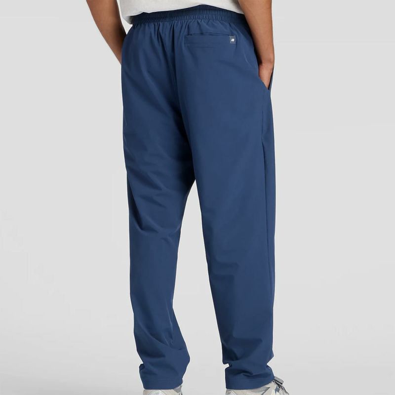 ニューバランスNewBalanceジムフィットネスヨガウェアボトムスロングパンツ長ズボンMeshLinedWovenTrackPantAMP53171-NNYメンズ男性25FA秋冬