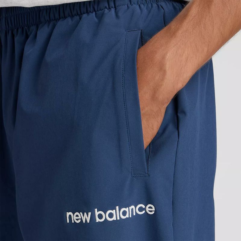 ニューバランスNewBalanceジムフィットネスヨガウェアボトムスロングパンツ長ズボンMeshLinedWovenTrackPantAMP53171-NNYメンズ男性25FA秋冬