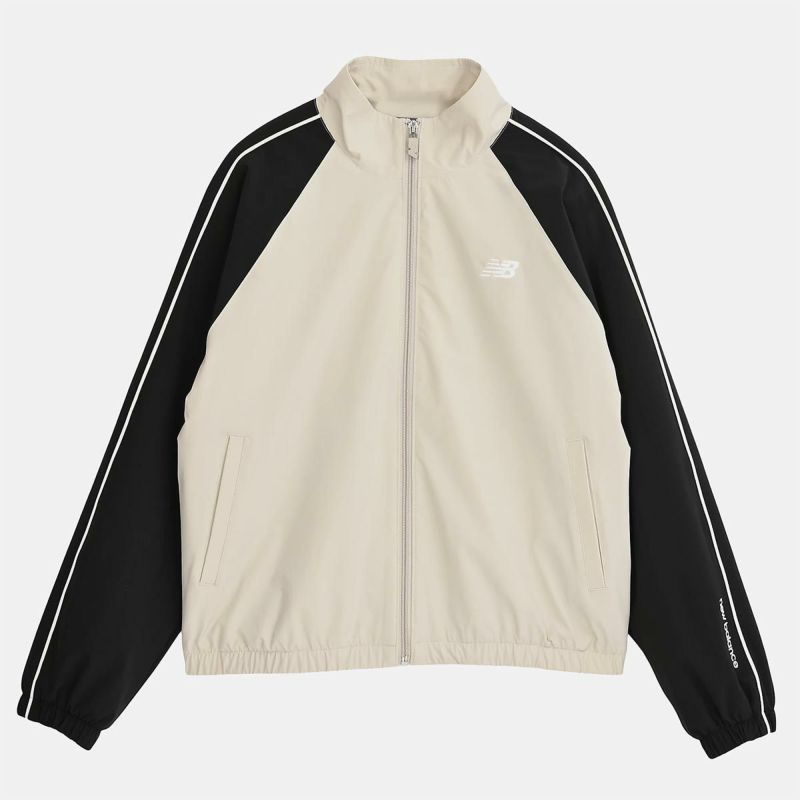 ニューバランスNewBalanceジムフィットネスヨガウェアアウタージャケットBrushedTricotLinedWovenTrackJacketAWJ53171-SHYレディース女性25FA秋冬