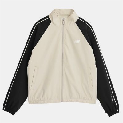 ニューバランスNewBalanceジムフィットネスヨガウェアアウタージャケットBrushedTricotLinedWovenTrackJacketAWJ53171-SHYレディース女性25FA秋冬