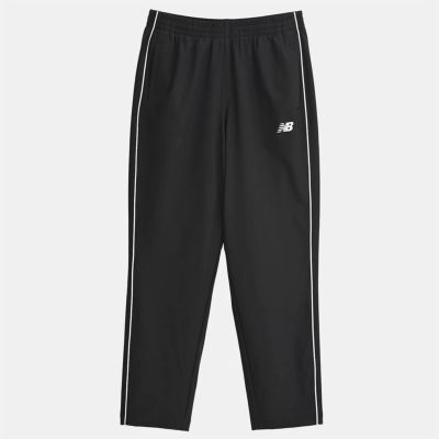 ニューバランスNewBalanceジムフィットネスヨガウェアボトムスロングパンツ長ズボンBrushedTricotLinedWovenTrackPantTaperedAWP53171-BKレディース女性25FA秋冬