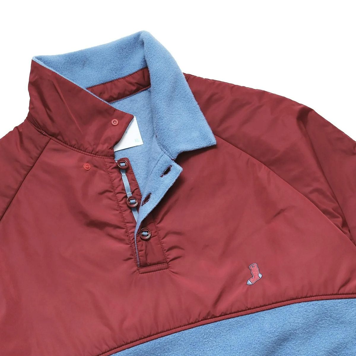 ウィムジーWHIMSYスケボースケートボードウェアアウターフリースフリースラグランポロFleeceRaglanPolo12231U130245メンズレディースユニセックス25FA秋冬