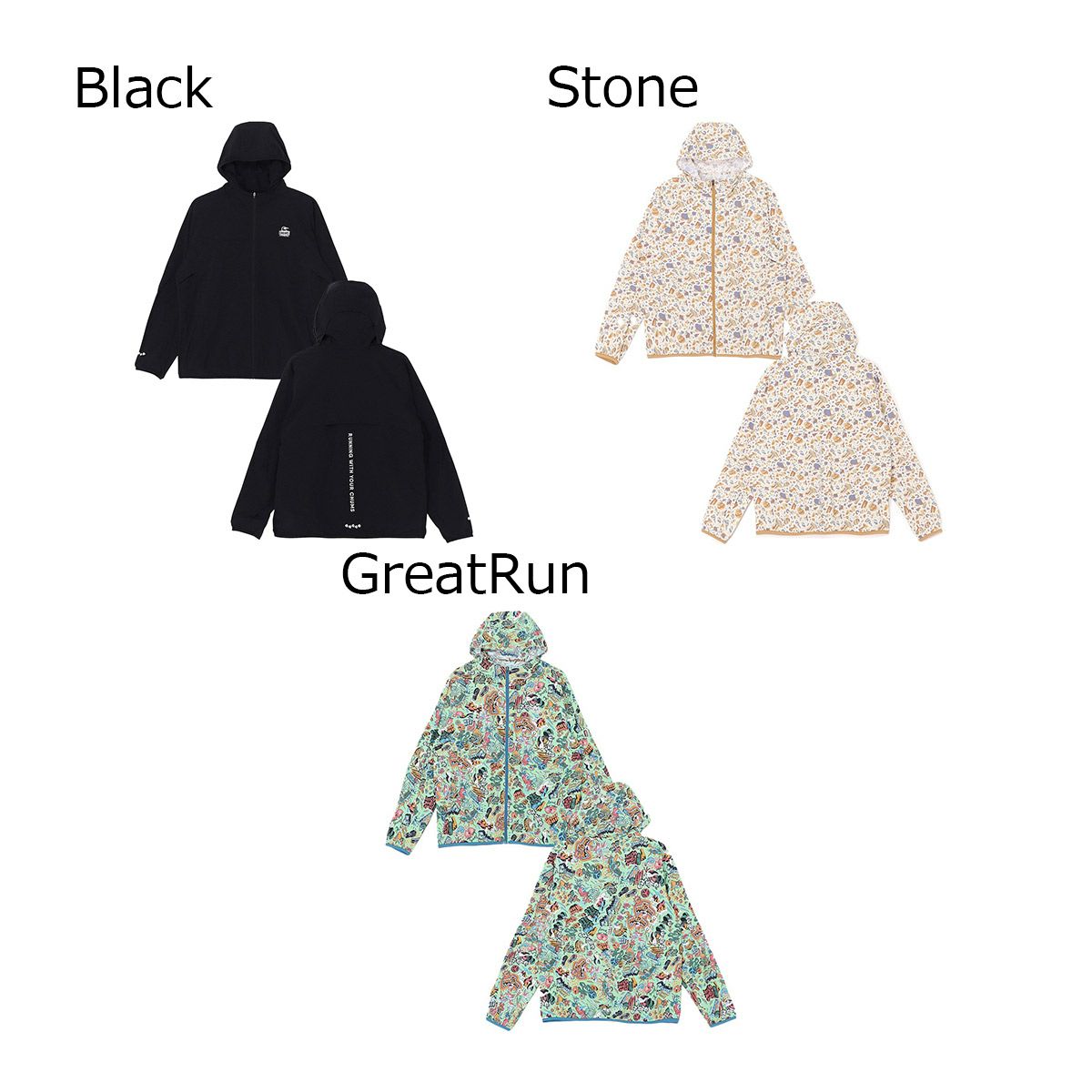 チャムスCHUMSランニングウェアアウタージャケットランニングジャケットRunningJacketCH04-1448メンズレディースユニセックス25FA秋冬