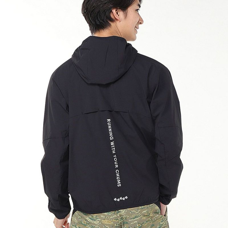 チャムスCHUMSランニングウェアアウタージャケットランニングジャケットRunningJacketCH04-1448メンズレディースユニセックス25FA秋冬