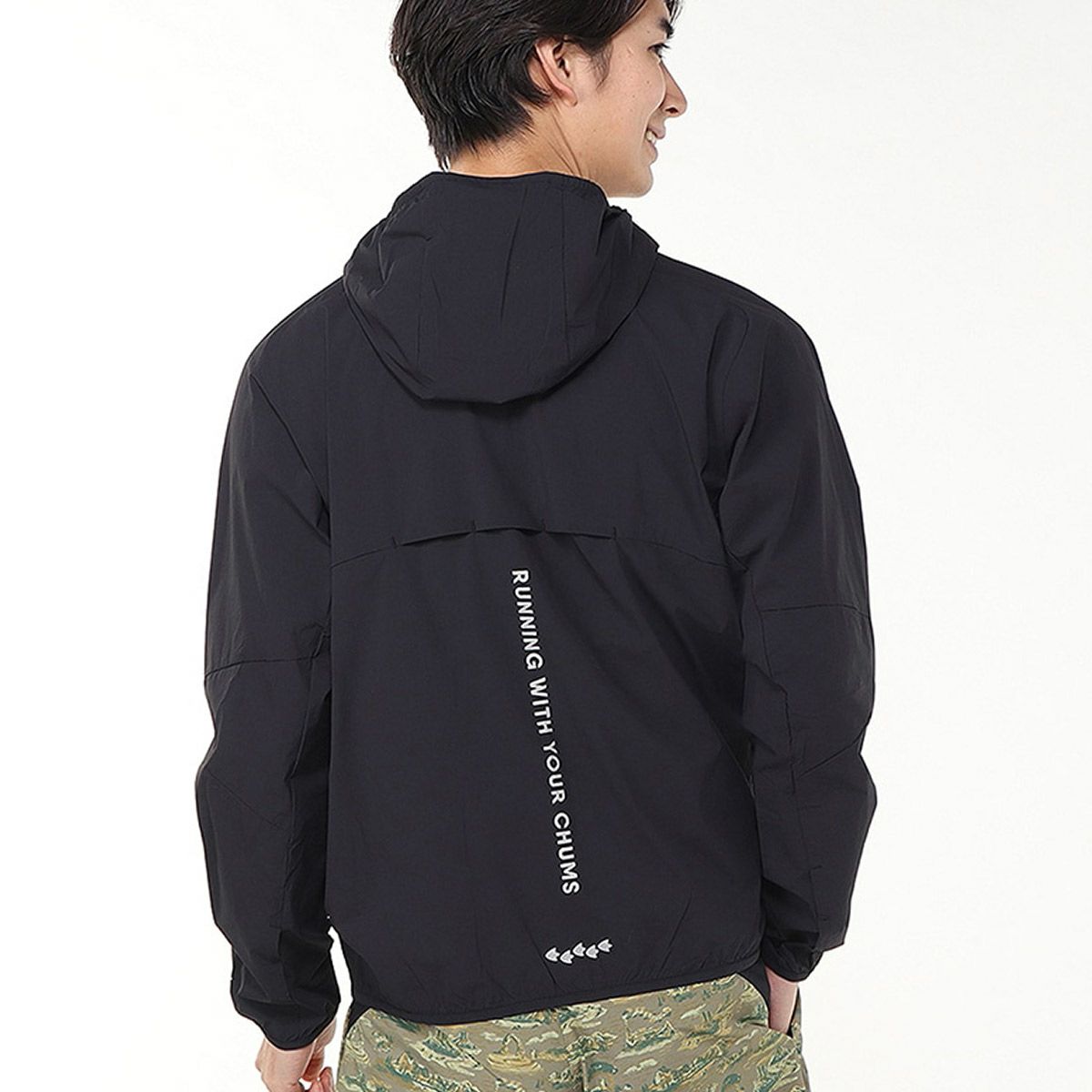 チャムスCHUMSランニングウェアアウタージャケットランニングジャケットRunningJacketCH04-1448メンズレディースユニセックス25FA秋冬