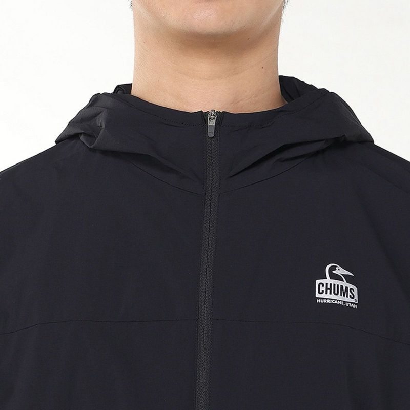チャムスCHUMSランニングウェアアウタージャケットランニングジャケットRunningJacketCH04-1448メンズレディースユニセックス25FA秋冬
