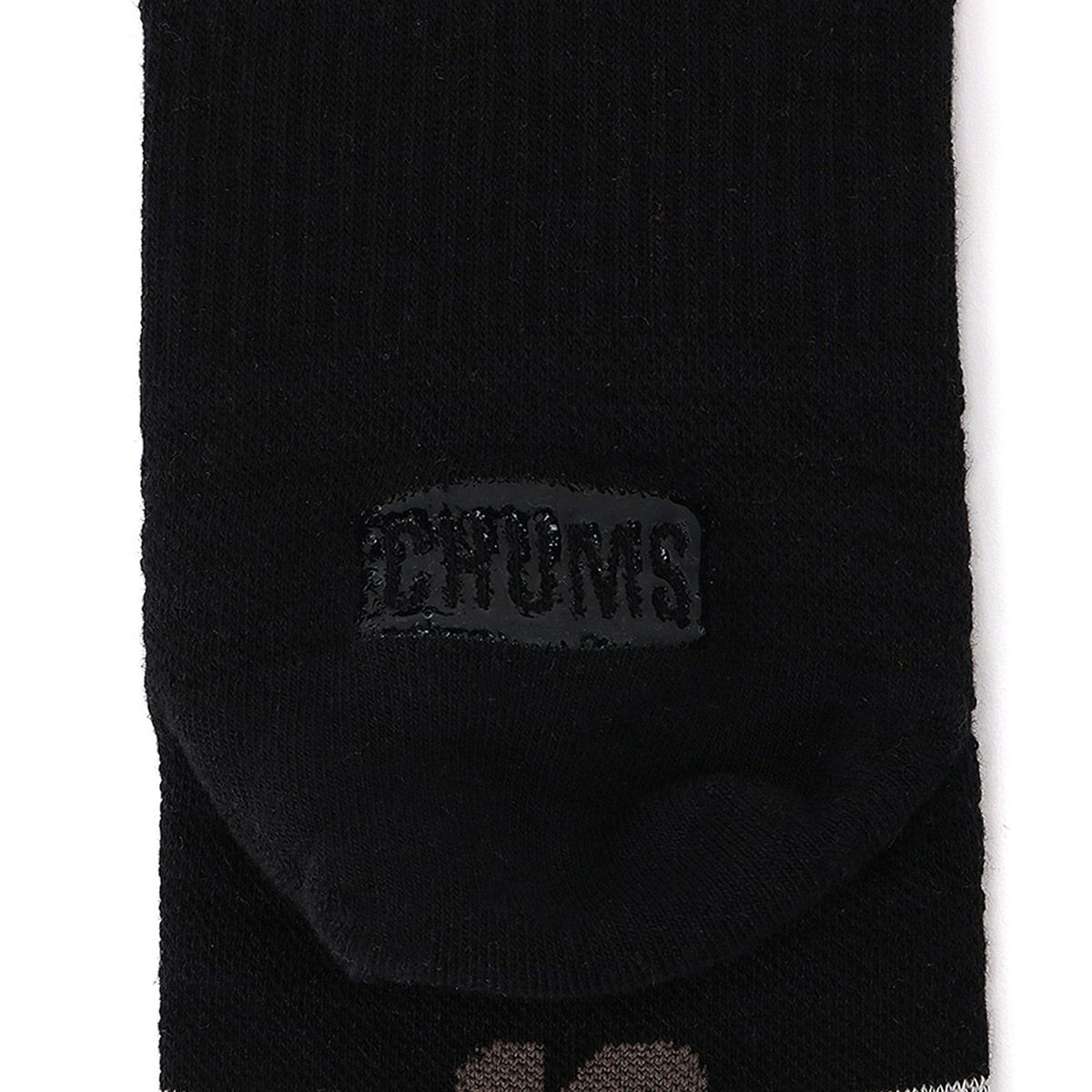 チャムスCHUMSランニングソックス靴下ランニングミディアムソックスRunningMediumSocksCH06-1137メンズレディースユニセックス25FA秋冬