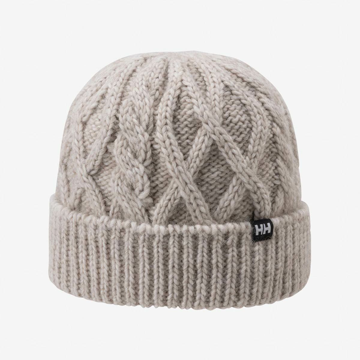 ヘリーハンセンHELLYHANSENアウトドアカジュアル帽子ニット帽ビーニーケーブルビーニーCABLEBEANIEHC91856-IVメンズレディースユニセックス25FW秋冬