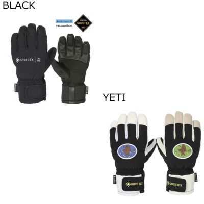 LUDIS スキースノーボードグローブ ホワイト/ブラック　3フィンガーグローブ LUDIS スキースノーボードグローブ ホワイト/ブラック 3フィンガー