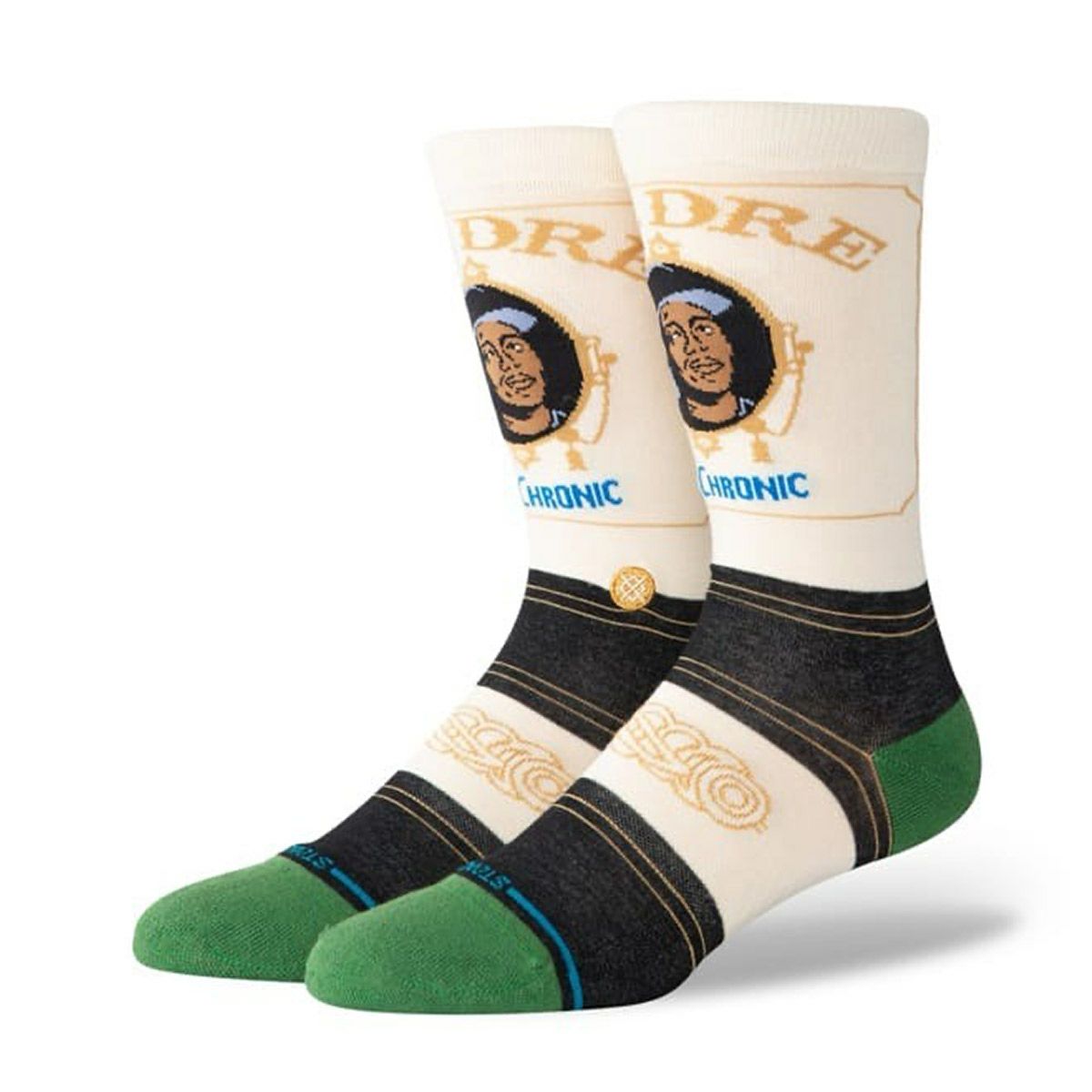 スタンスSTANCEスケボースケートボードソックス靴下ザクロニッククルーTHECHRONICCREWA545A25THEBLKメンズ男性25SP春夏