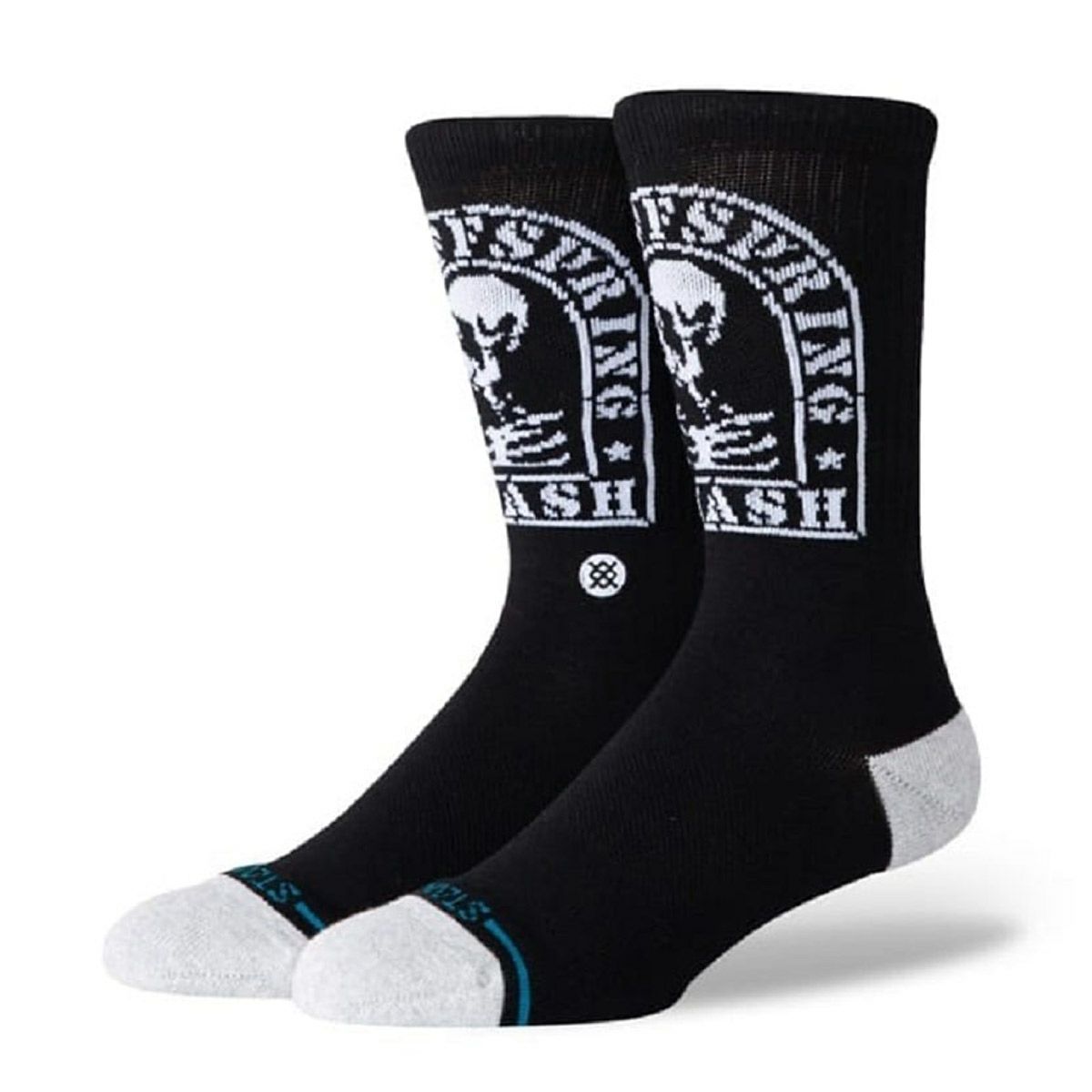 スタンスSTANCEスケボースケートボードソックス靴下スマッシュクルーSMASHEDCREWA556A25SMABLKメンズ男性25SP春夏