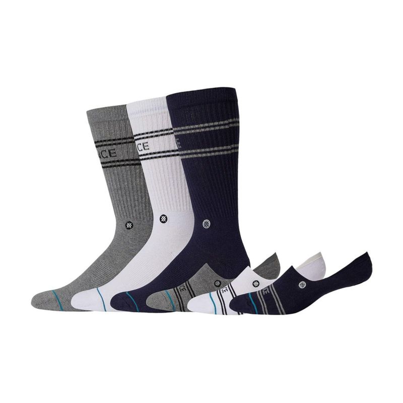 スタンスSTANCEスケボースケートボードソックス靴下ベーシックミックス6パックBASICMIXED6PACKA556B23BCNNVYメンズ男性25SU春夏