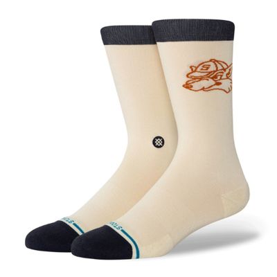 スタンスSTANCEスケボースケートボードソックス靴下コヨーテバーシティクルーCOYOTEVARSITYCREWA545C25COYCVSメンズ男性25FA秋冬