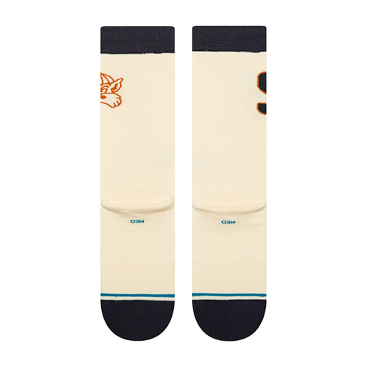 スタンスSTANCEスケボースケートボードソックス靴下コヨーテバーシティクルーCOYOTEVARSITYCREWA545C25COYCVSメンズ男性25FA秋冬