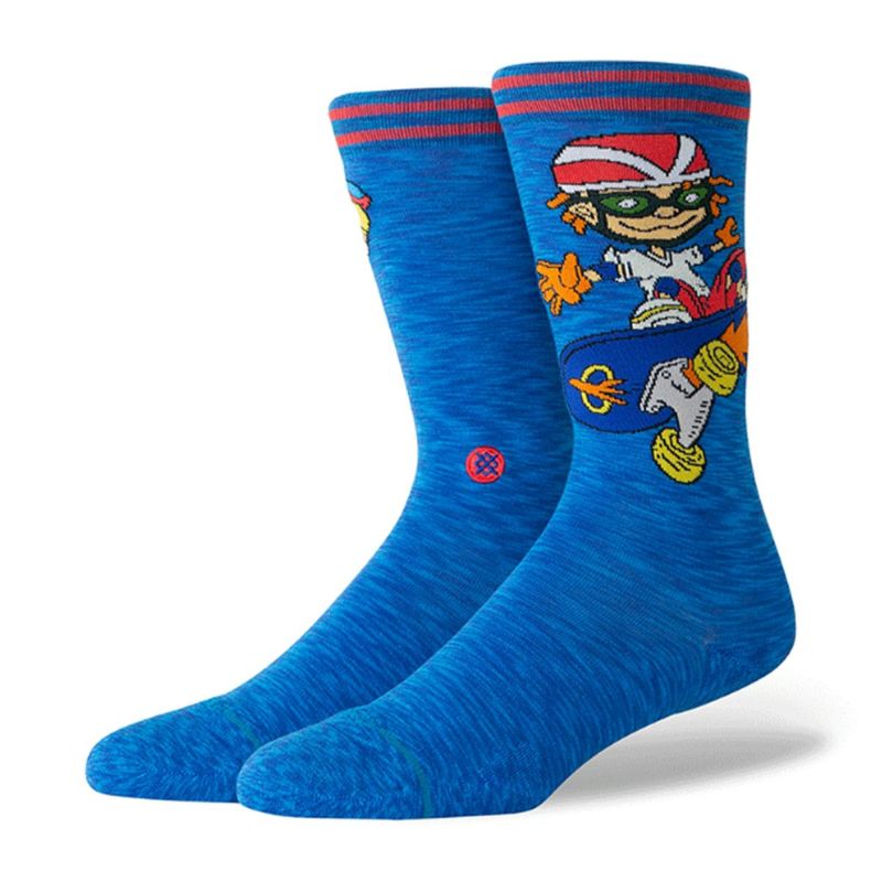 スタンスSTANCEスケボースケートボードソックス靴下レジーアンドオットークルーREGGIEANDOTTOCREWA545C25REGROYメンズ男性25FA秋冬