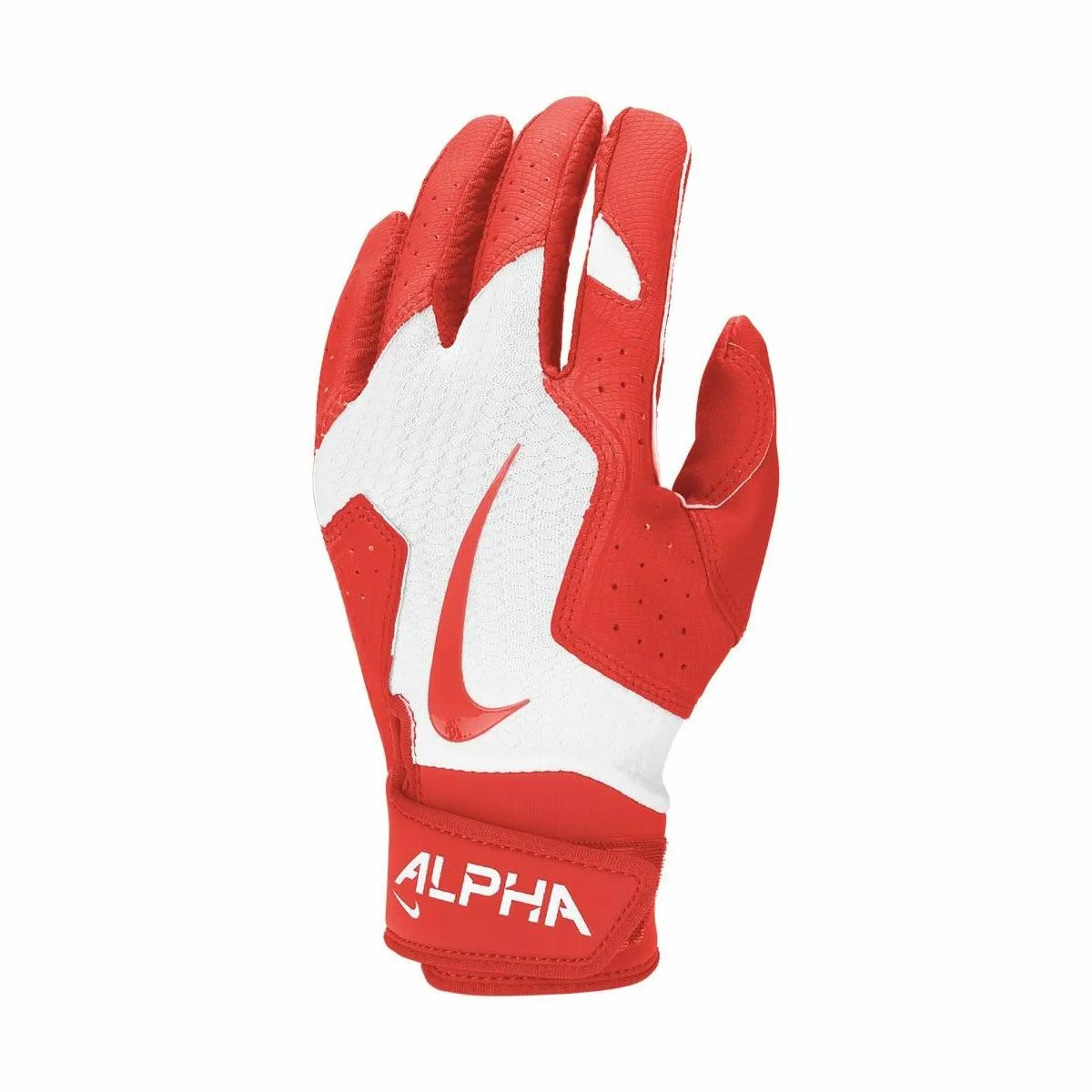 ナイキNIKEベースボール野球ソフトボールグローブ手袋ユースアルファ2.0バッティング手袋両手用BA1202-143ジュニアキッズ子ども男の子女の子25FA秋冬