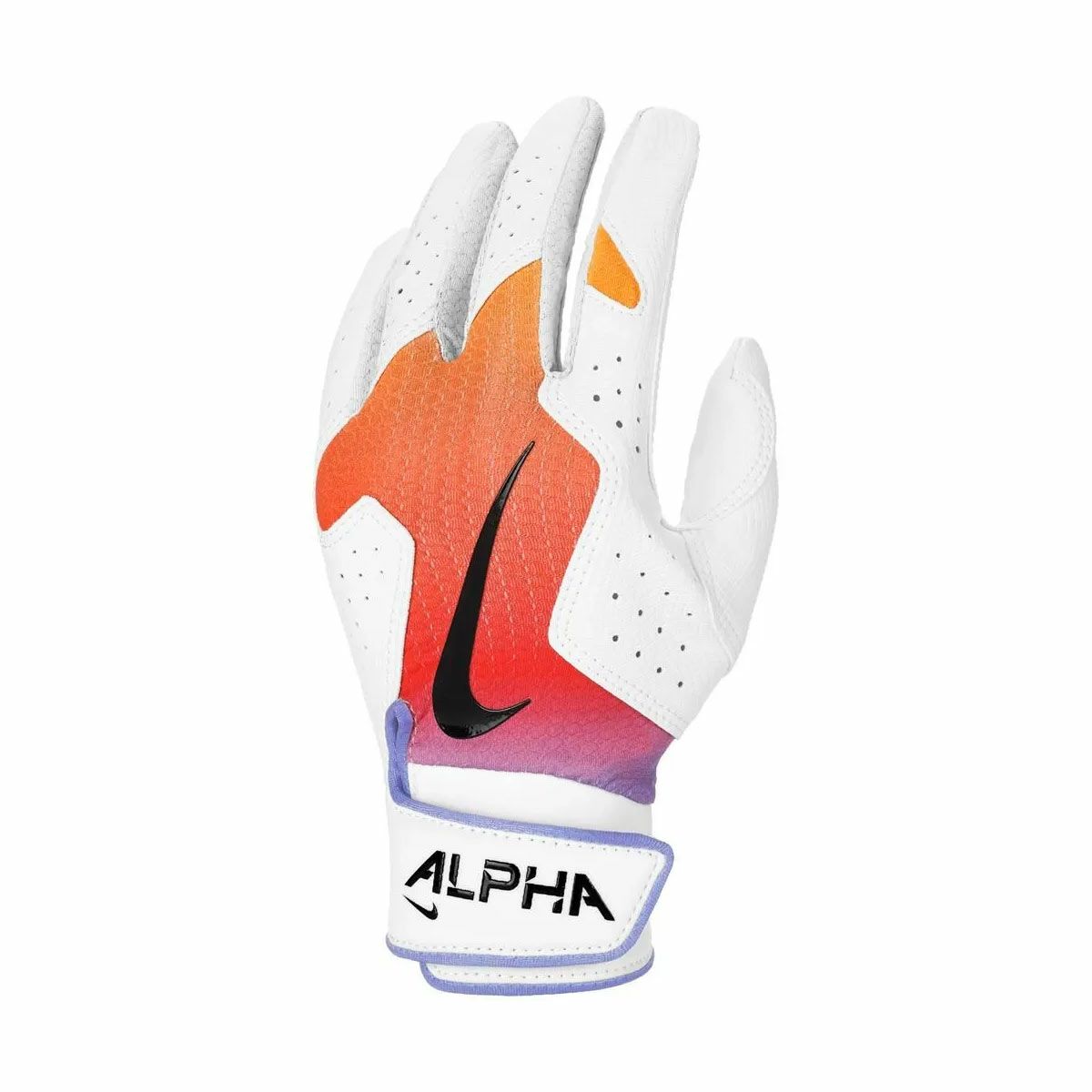 ナイキNIKEベースボール野球ソフトボールグローブ手袋ユースアルファ2.0バッティング手袋両手用BA1202-938ジュニアキッズ子ども男の子女の子25FA秋冬