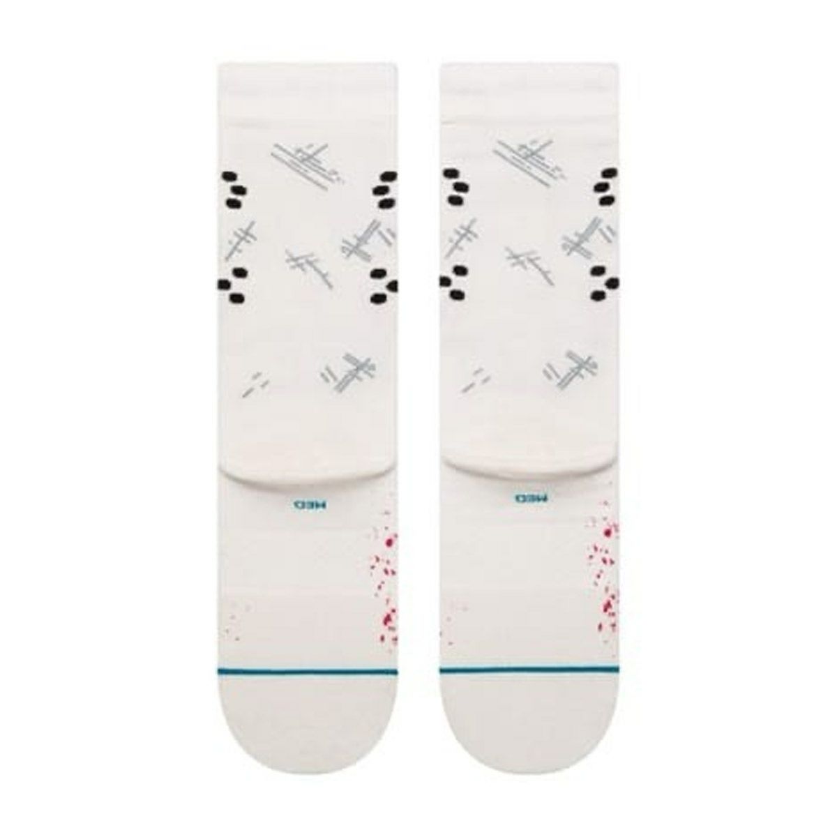 スタンスSTANCEスケボースケートボードソックス靴下ジェイソンクルーJASONCREWA545C24JASWHTメンズ男性24FA秋冬