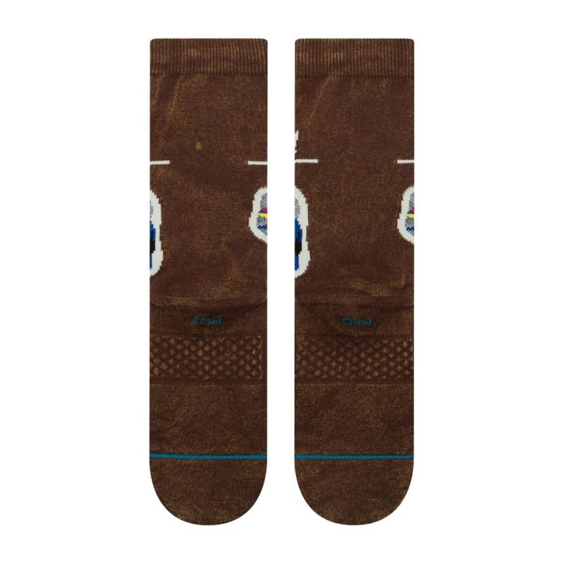 スタンスSTANCEスケボースケートボードソックス靴下レーセントリーディシーストクルーRECENTLYDECEASEDCREWA555D24RECBRNメンズ男性24HO秋冬