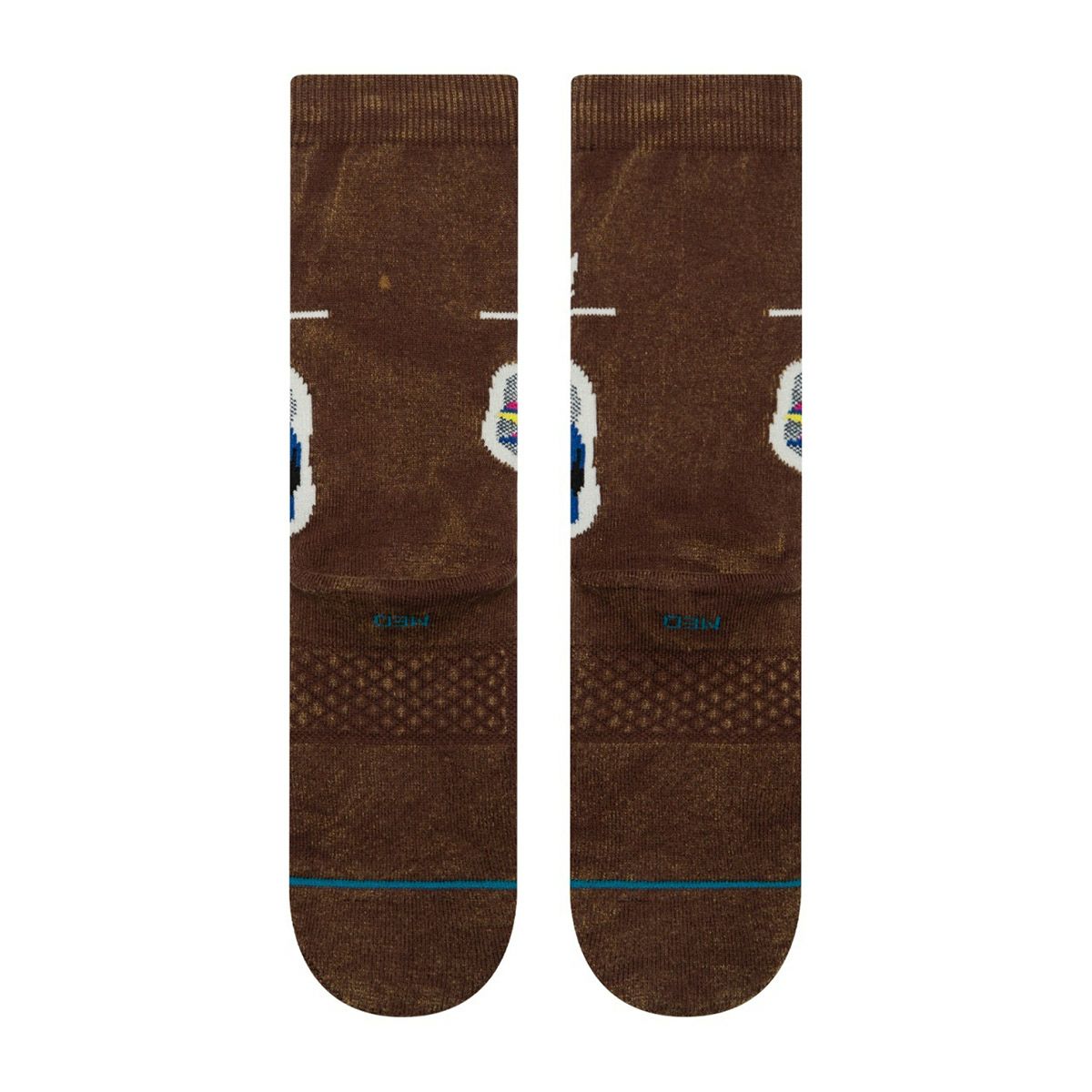 スタンスSTANCEスケボースケートボードソックス靴下レーセントリーディシーストクルーRECENTLYDECEASEDCREWA555D24RECBRNメンズ男性24HO秋冬