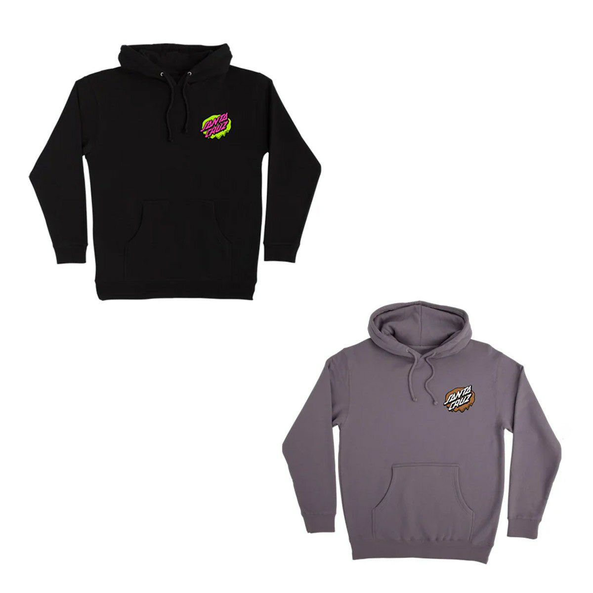 サンタクルーズSANTACRUZスケボースケートボードウェアスウェットパーカースライムスクリームSLIMESCREAMP/OHOOD510253307メンズ男性25FA秋冬