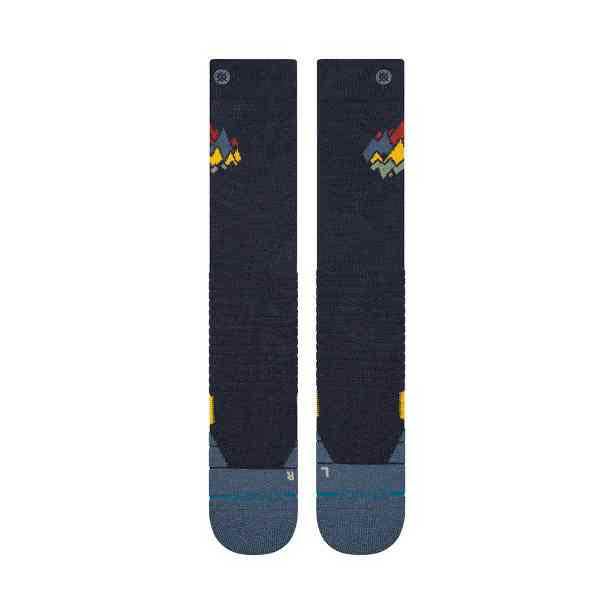 スタンスSTANCEスノボースノボスノーボードソックス靴下PEAKSMIDWOOLSNOWA758D25PEAメンズレディースユニセックス25-26