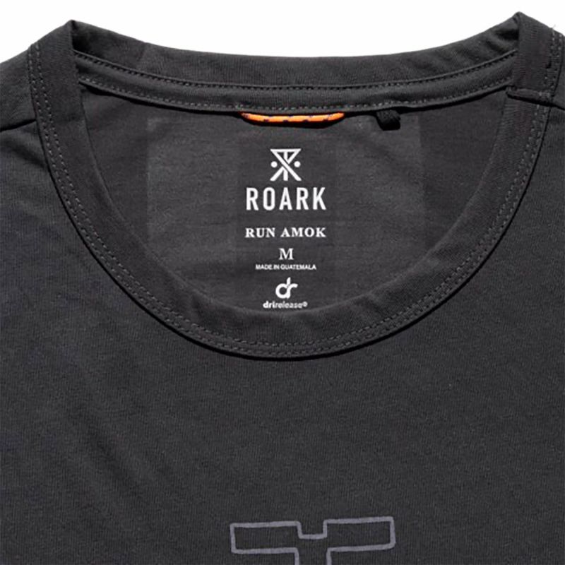 ランアモックRUNAMOKランニングウェア半袖TシャツMATHISACTIVESSRK457-CHAメンズ男性25FA秋冬