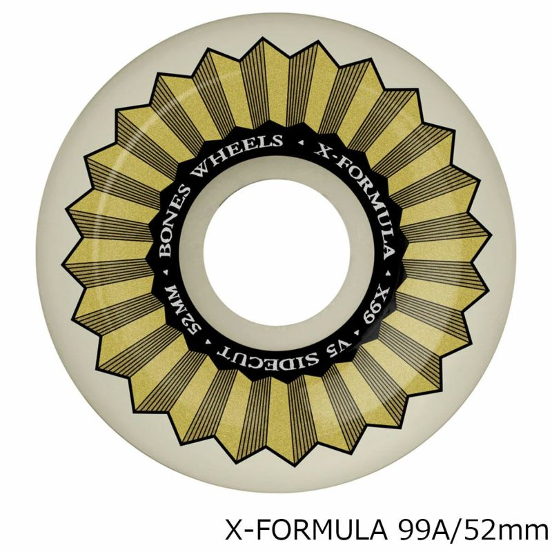 ボーンズBONESスケボースケートボードウィールエックスフォーミュラX-FORMULASIDECUTV552MM99A33222467