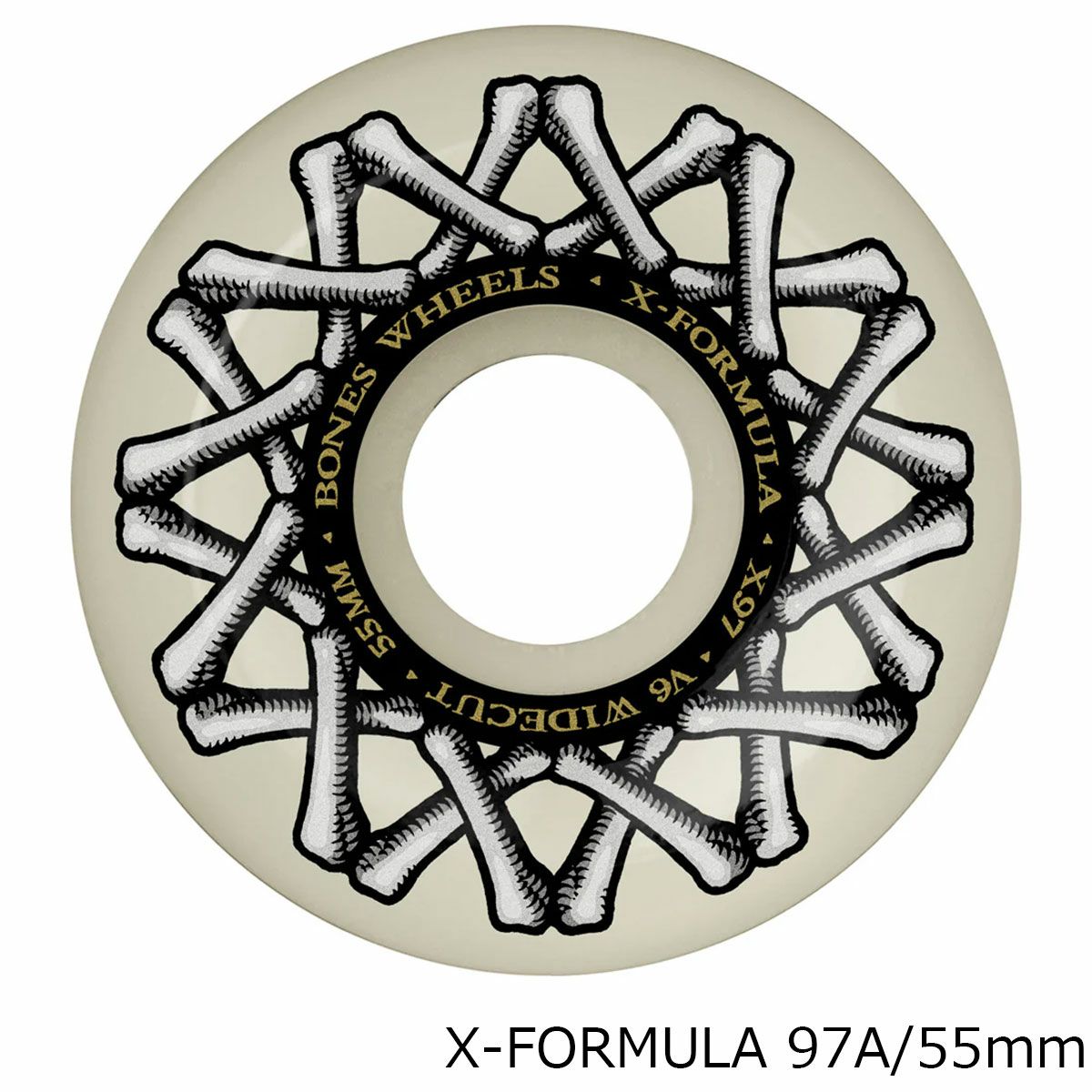ボーンズBONESスケボースケートボードウィールエックスフォーミュラX-FORMULAWIDE-CUTV655MM97A33222338
