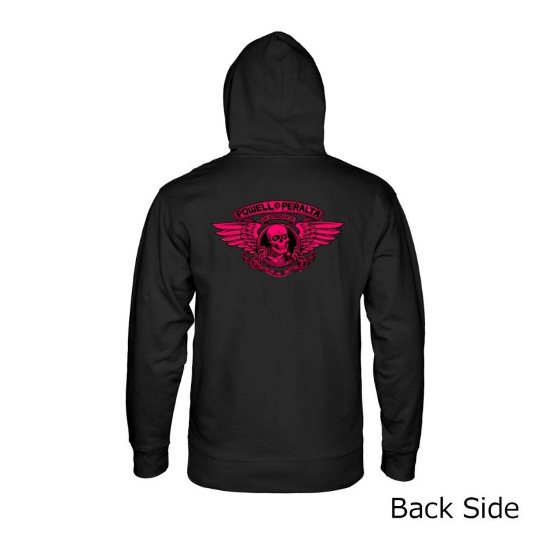 パウエルペラルタPOWELLPERALTAスケボースケートボードウェアスウェットパーカーHOODWINGEDRIPPERBLKLGHT520253307メンズ男性25FA秋冬