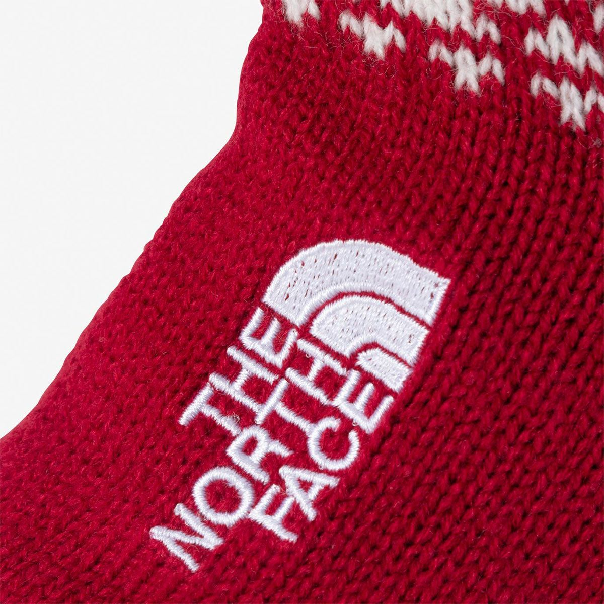 ザ・ノース・フェイスTHENORTHFACEアウトドアカジュアルソックス靴下ヌプシブーティソックスSENBOOTIESOCKSSENN82531-RDメンズレディースユニセックス25FW秋冬
