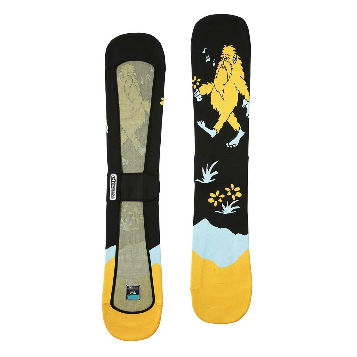 エビスeb'sスノボースノボスノーボードボードケースニットカバーイエティKNITCOVERYETI4500314メンズレディースユニセックス25-26