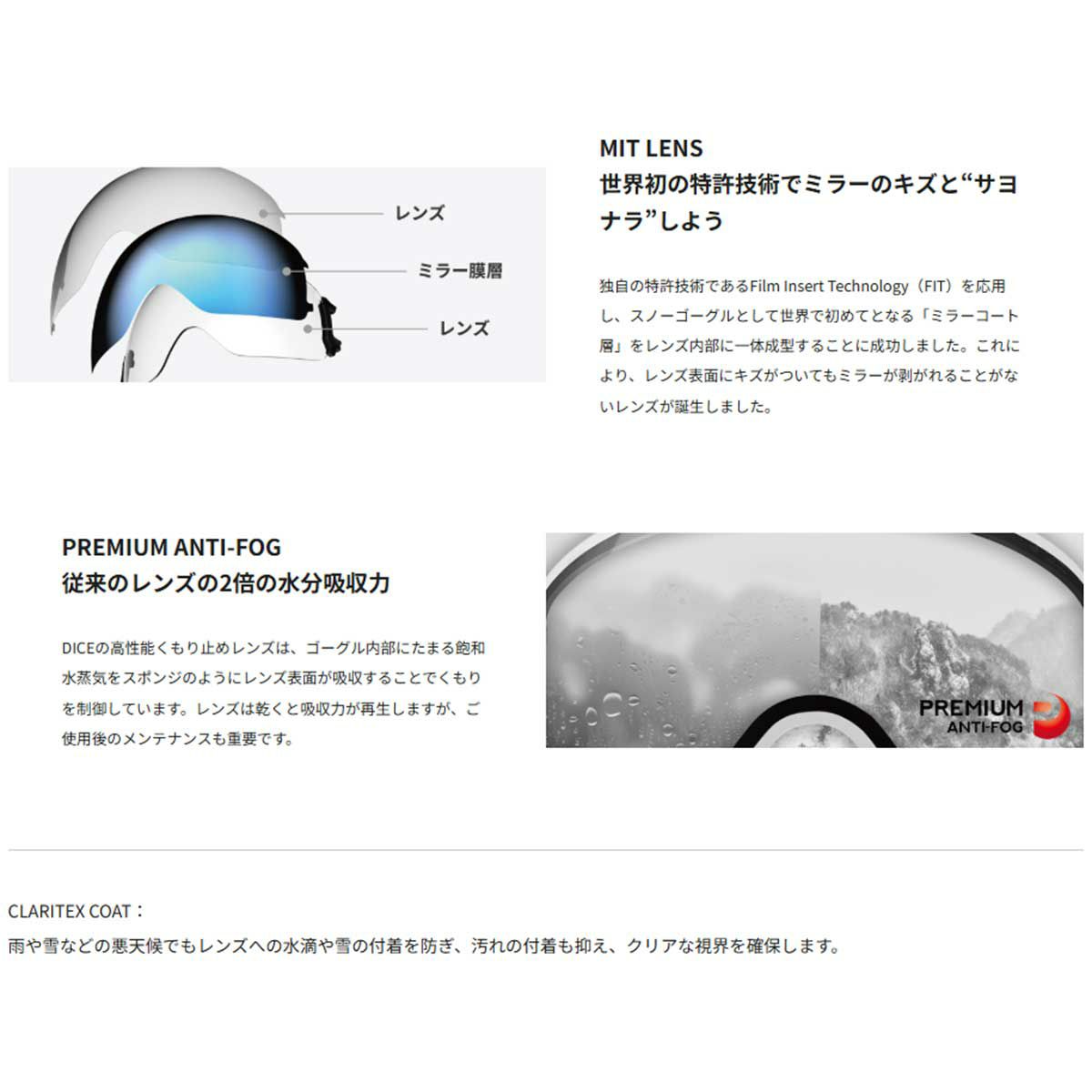 ダイスDICEスノボースノボスノーボードゴーグルBANKBK55190メンズレディースユニセックス25-26