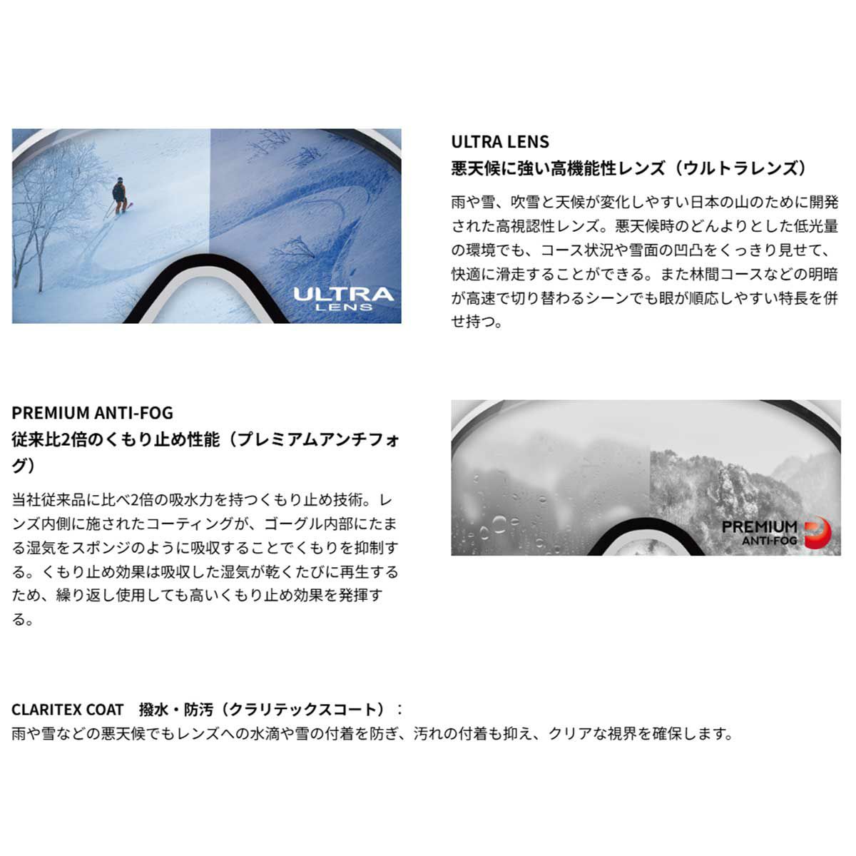 スワンズSWANSスノボースノボスノーボードゴーグルULTRA調光ミラーモデルRACANMDH-CU-LGRA-MDH-CU-LGメンズレディースユニセックス25-26