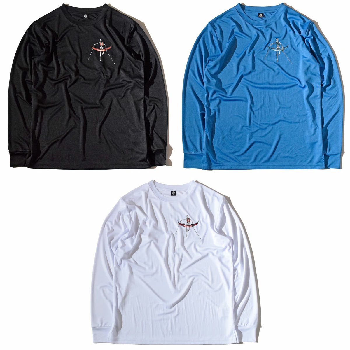 エルドレッソELDORESOランニングウェア長袖TシャツロンTBonemanLongTeeE1105125メンズレディースユニセックス25FA秋冬