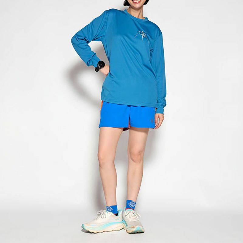 エルドレッソELDORESOランニングウェア長袖TシャツロンTBonemanLongTeeE1105125メンズレディースユニセックス25FA秋冬