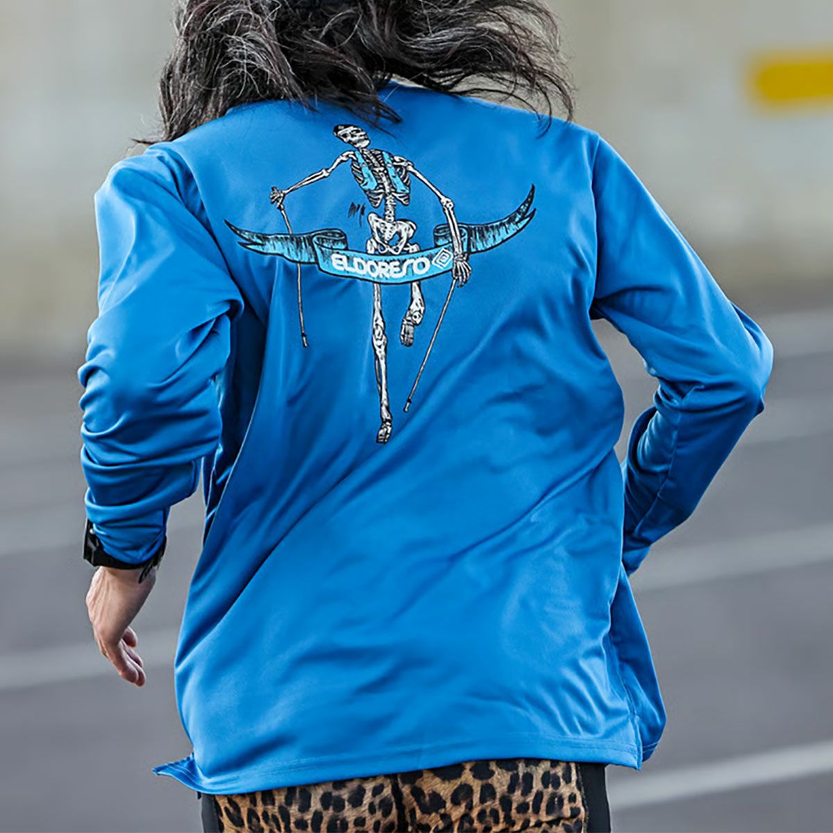 エルドレッソ ELDORESO ランニング ウェア 長袖 Tシャツ ロンT Boneman