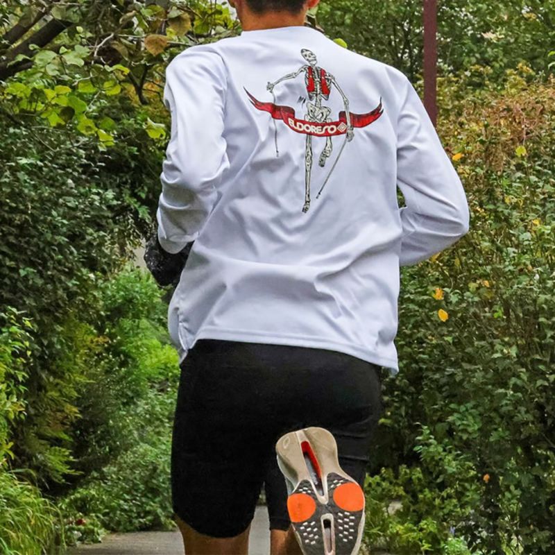 エルドレッソELDORESOランニングウェア長袖TシャツロンTBonemanLongTeeE1105125メンズレディースユニセックス25FA秋冬