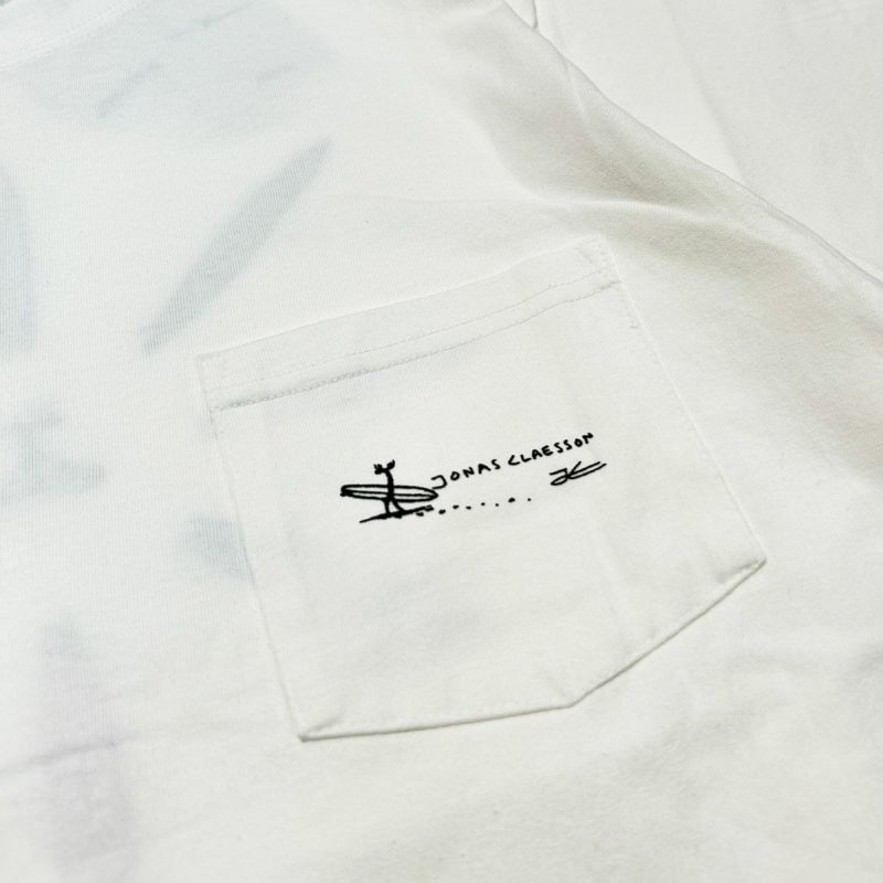 ジョナスクレアッソンJonasClaessonサーフィンサーフウェア半袖TシャツクイバーティーQUIVERPOCKETTEEJC-2025FW-P1メンズレディースユニセックス25FA秋冬