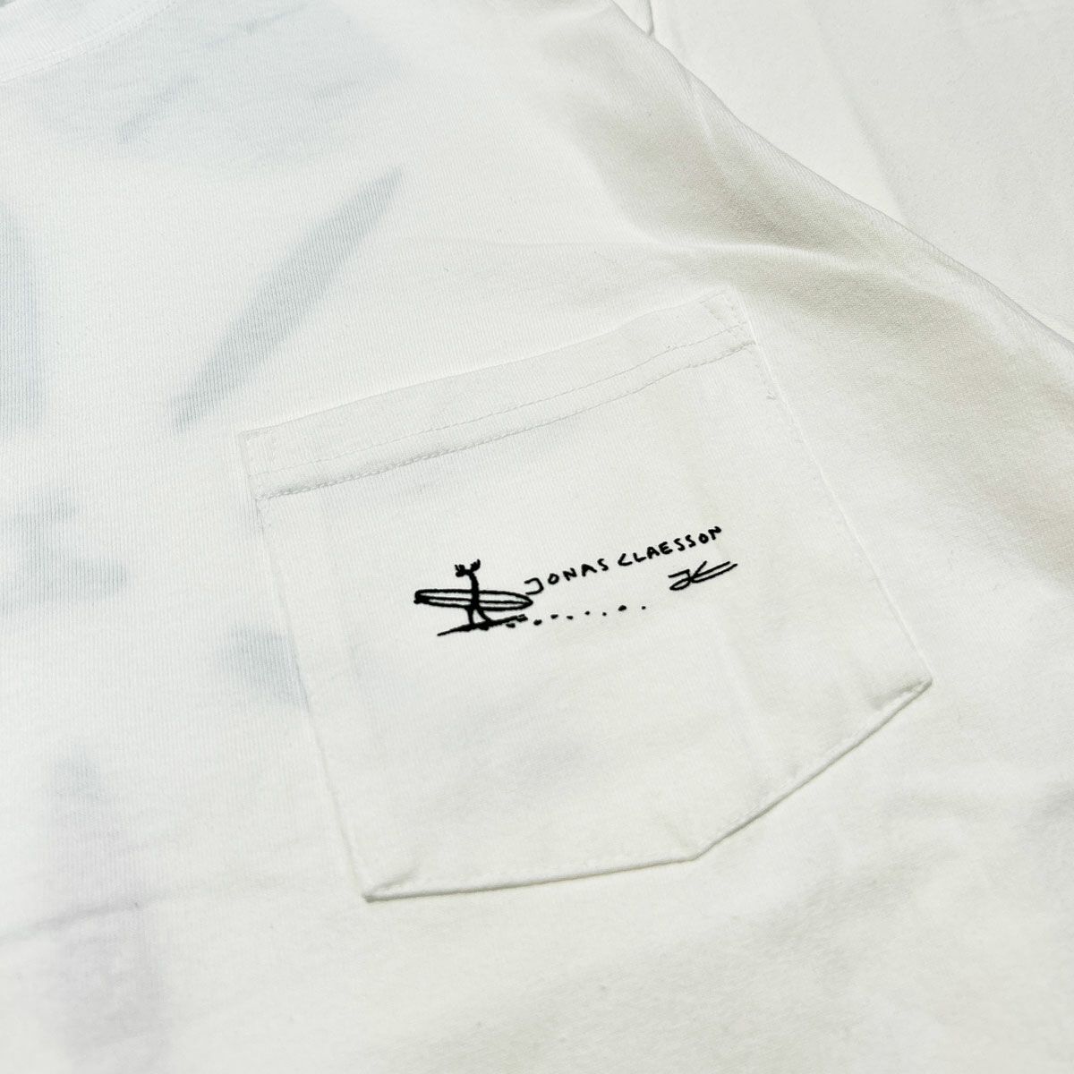 ジョナスクレアッソンJonasClaessonサーフィンサーフウェア半袖TシャツクイバーティーQUIVERPOCKETTEEJC-2025FW-P1メンズレディースユニセックス25FA秋冬