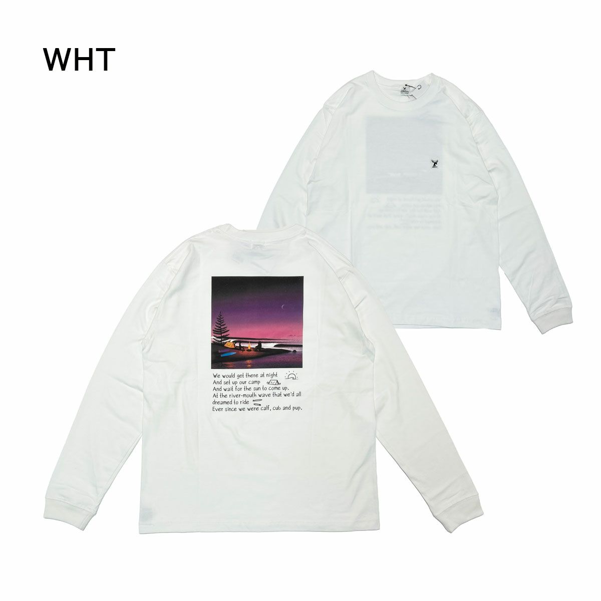 ジョナスクレアッソンJonasClaessonサーフィンサーフウェア長袖TシャツロンTザマジックテントティーTHEMAGICTENTTEEJC-2025FW-P4メンズレディースユニセックス25FA秋冬